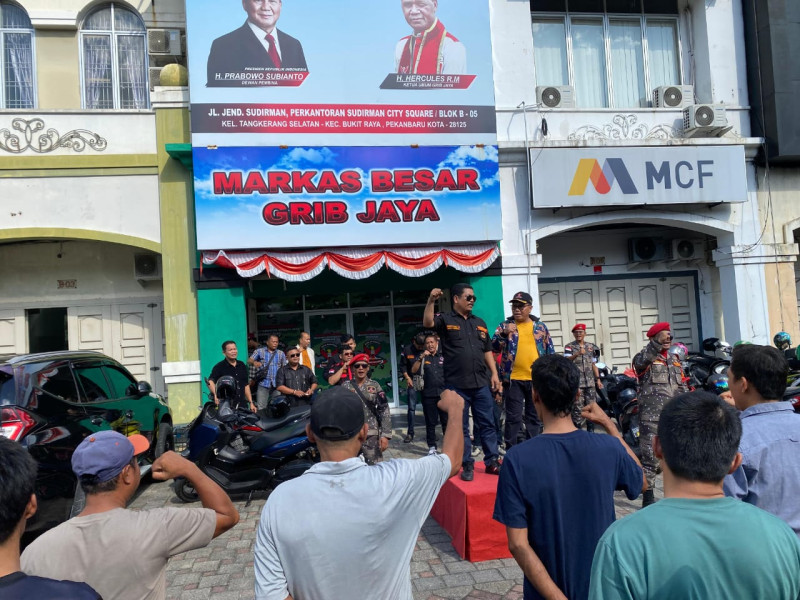 GRIB Jaya Riau Kukuhkan 300 Pasukan Khusus, Siap Jaga Kamtibmas