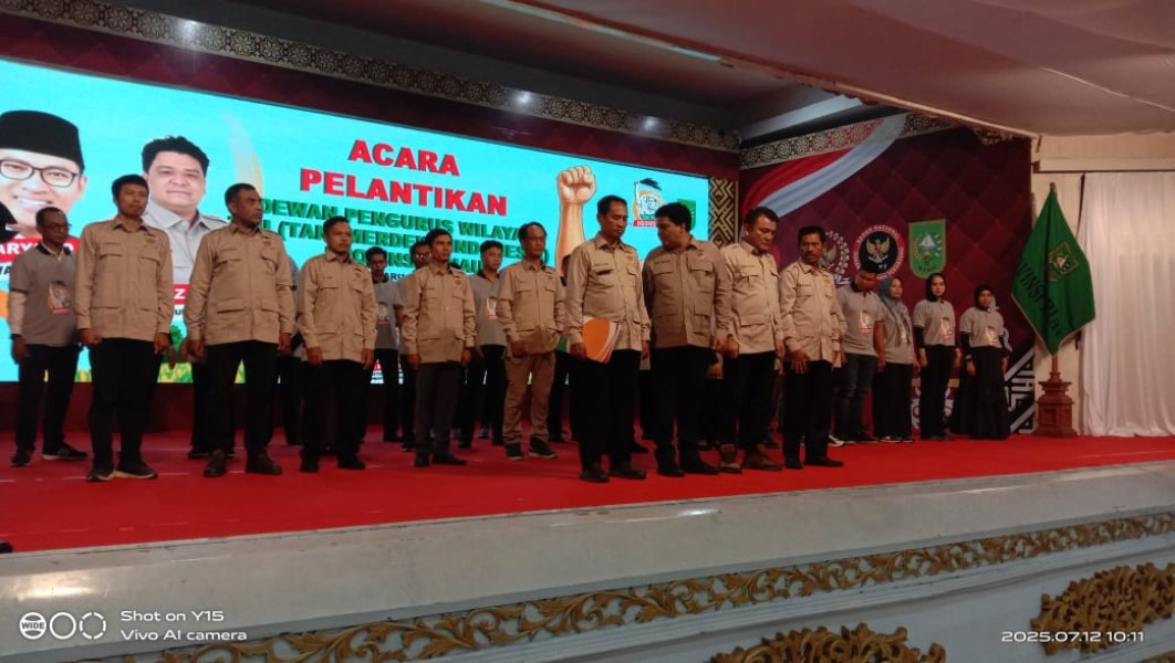 DPD TMI Siak Dilantik, Siap Mensupport  Swasembada Pangan Program Presiden Prabowo