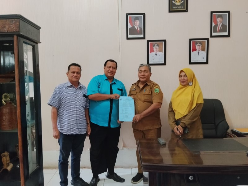 KJJUB Padang Lawas Lakukan Silaturahmi dan Koordinasi dengan Kadis Koperasi dan Perdagangan