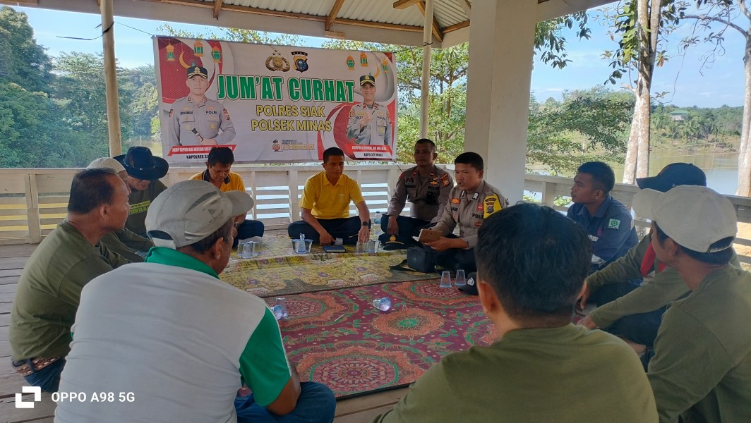 Jumat Curhat di Telago Bathin Bungsu, Warga Minas Dorong Pelestarian Hutan dan Pengembangan Wisata
