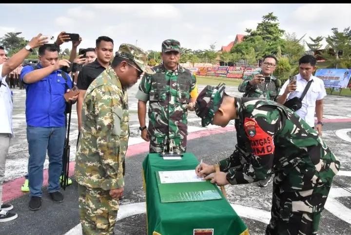 Danrem 031/WB Dorong Percepatan Pembangunan Wilayah Melalui TMMD ke-129 Kodim 0313/Kampar Dimulai