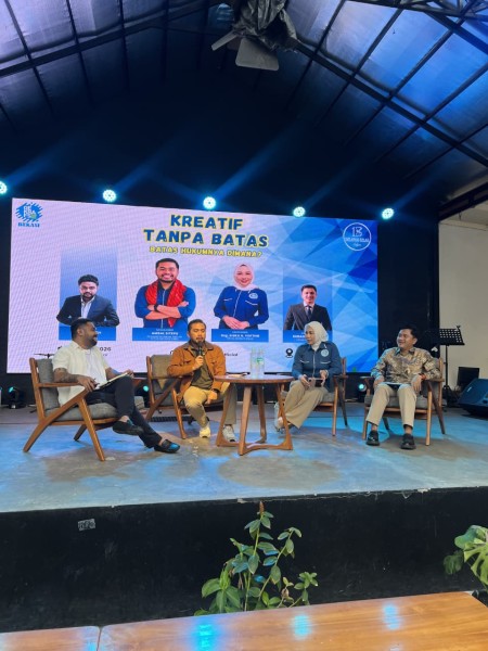 Subadria Nuka Soroti Batas Hukum dalam Dunia Kreatif Digital di Talkshow Gekrafs Kota Bekasi