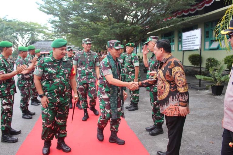 Dandim 0413/Bangka Sampaikan Ucapan Terima Kasih atas Kunjungan Pangdam II/Sriwijaya ke Makodim