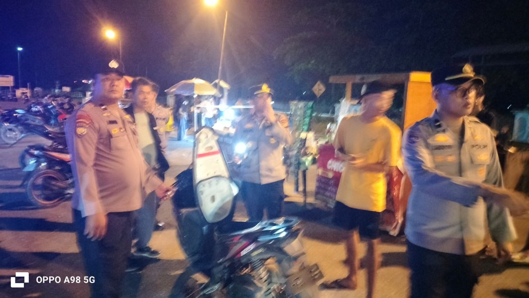 Patroli KRYD Polsek Minas Jaga Keamanan Wilayah, Satu Motor Tanpa Dokumen Diamankan