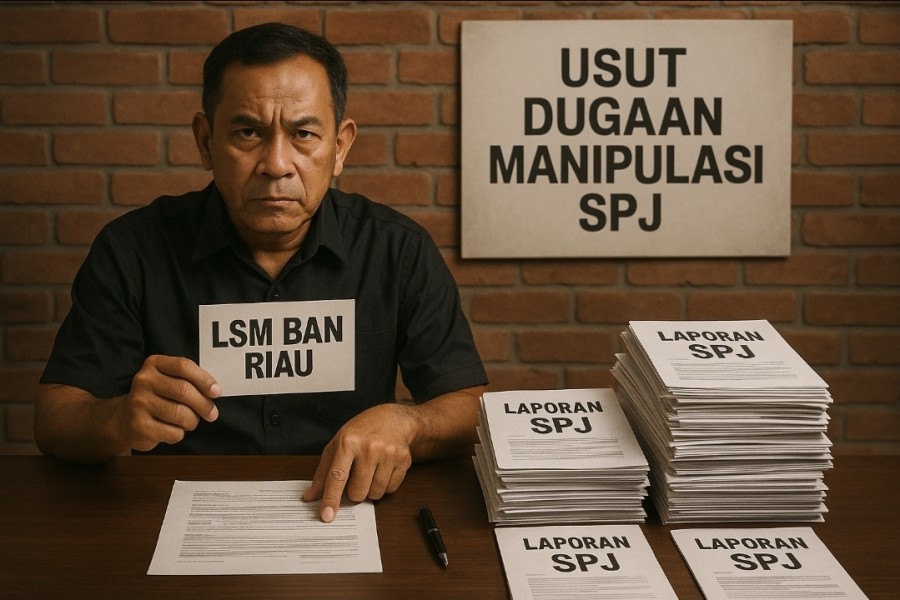 LSM BAN Riau Desak Penyelidikan Dugaan Manipulasi SPJ Makan Minum di Sejumlah OPD Rokan Hulu