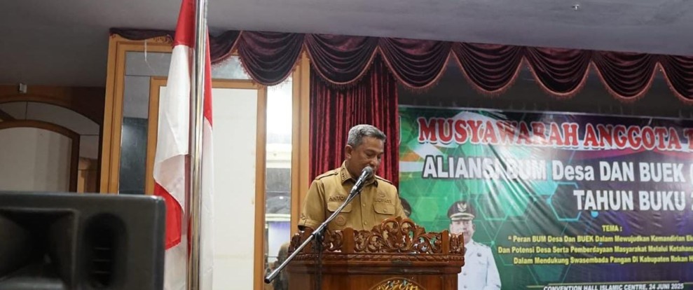 Bupati Anton Buka MAT ABB 2025, Anton : Jadikan BUMDesa dan BUEK sebagai Penggerak Ekonomi Kerakyatan