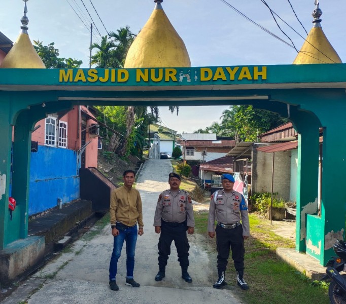 Peringati Tahun Baru Islam 1 Muharam 1448 Hijriah, Polsek Minas Gelar Patroli Blue Light di Rumah Ibadah dan Pusat Keramaian