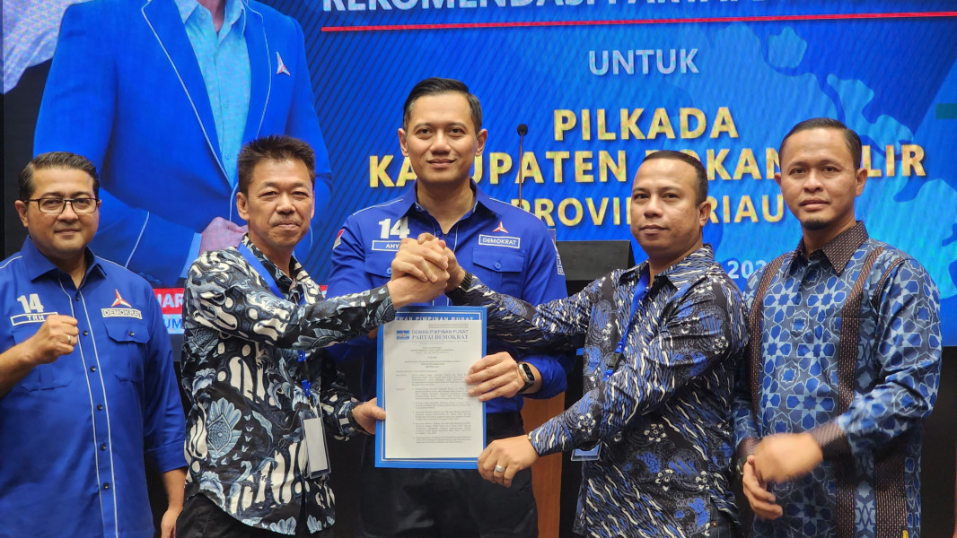 Resmi Usung Afrizal Sintong - Setiawan di Pilkada Rohil 2024, Demokrat Siap Pasang Badan