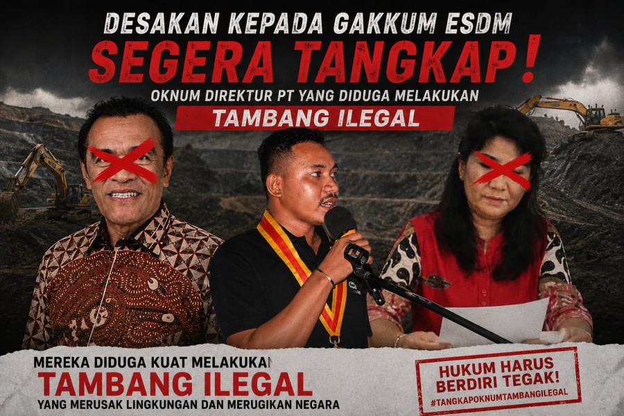 DPN PERMAHI: tagih ketegasan aparat, Bareskrim Polri dan Gakkum ESDM Harus Segera Menindak Tersangka Dirut PT HAM dan PT WIM