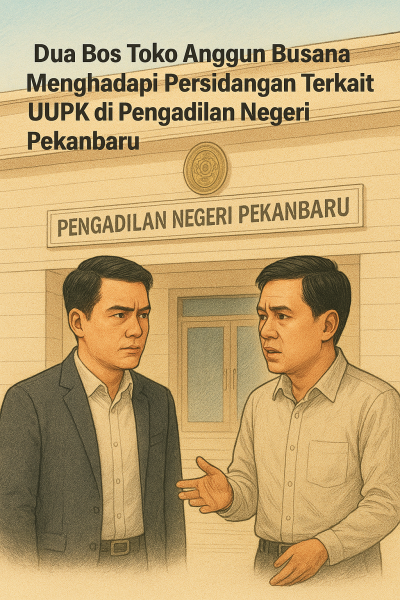 Sidang Kasus Perlindungan Konsumen Ditunda, Dua Terdakwa Bos Anggun Busana Tak Hadir