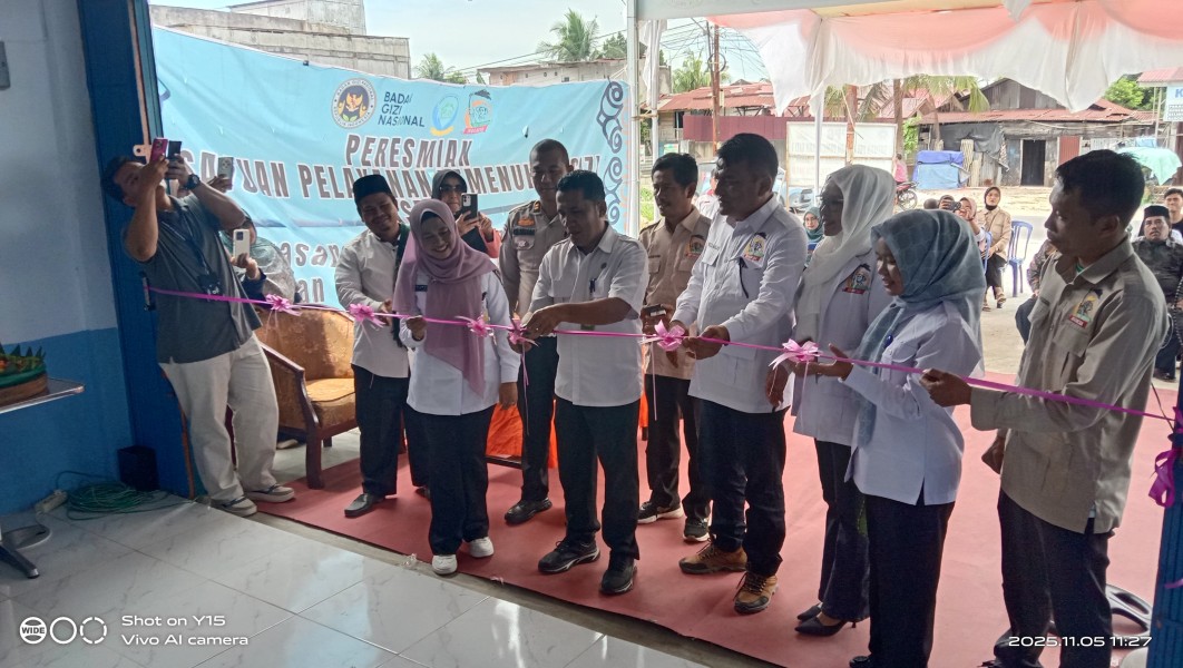 SPPG Yayasan Cipta Gizi Terpadu Riau Kecamatan Tualang Diresmikan, Siap Distribusikan Makan Beegizi Gratis (MBG)