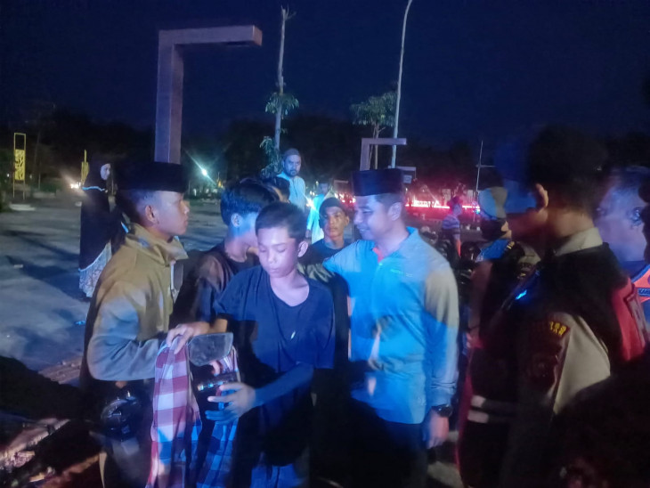 Bupati Kampar Turun Langsung Tertibkan Balap Liar di Bangkinang, Jaga Keselamatan Diri dan Kekhusyukan Ramadhan