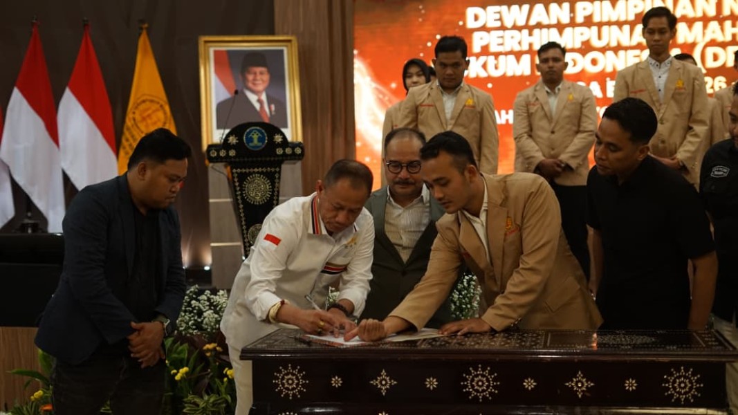 Sorotan Pelantikan DPN Perhimpunan Mahasiswa Hukum Indonesia 2026, Pesan Persaudaraan Deank Jamal Ketua Garda Bintang Timur Tuai Perhatian