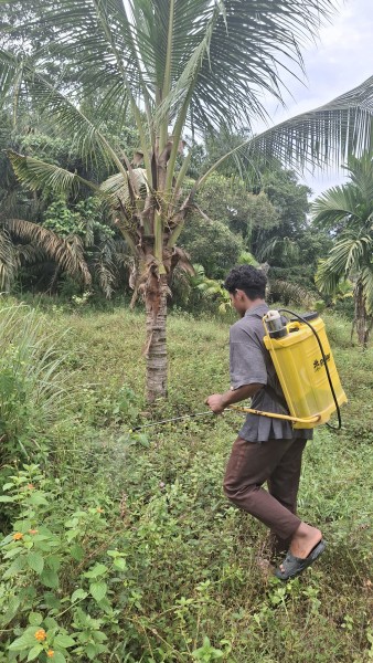 Polsek Minas Cek Calon Lahan Program Ketahanan Pangan Nasional Jagung Pipil di Minas Jaya