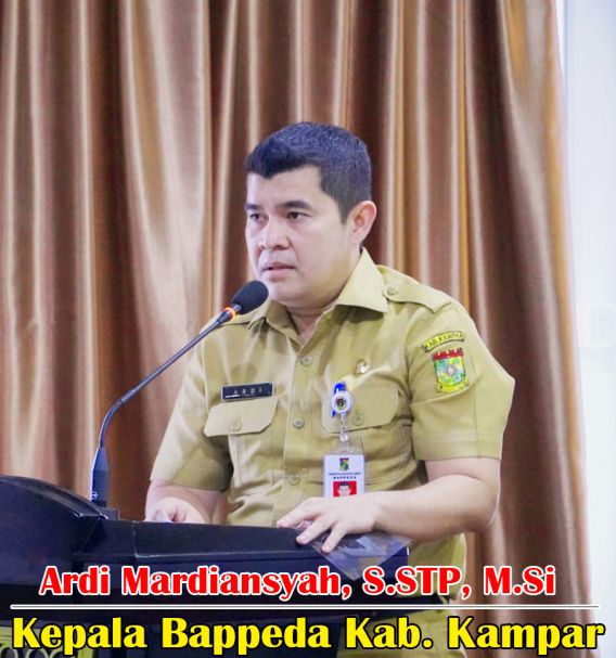 Pekerjaan Rehab Gedung Kantor Bappeda Kampar Disoal, Ardi Mardiansyah Bungkam
