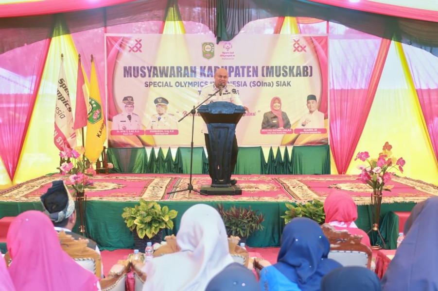 Muskab SOIna Siak 2026, Perkuat Komitmen Cetak Atlet Disabilitas Intelektual Berprestasi