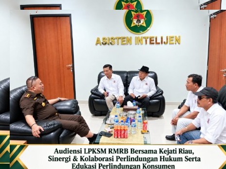 Audiensi LPKSM RMRB dengan Kejati Riau Perkuat Sinergi Perlindungan Konsumen