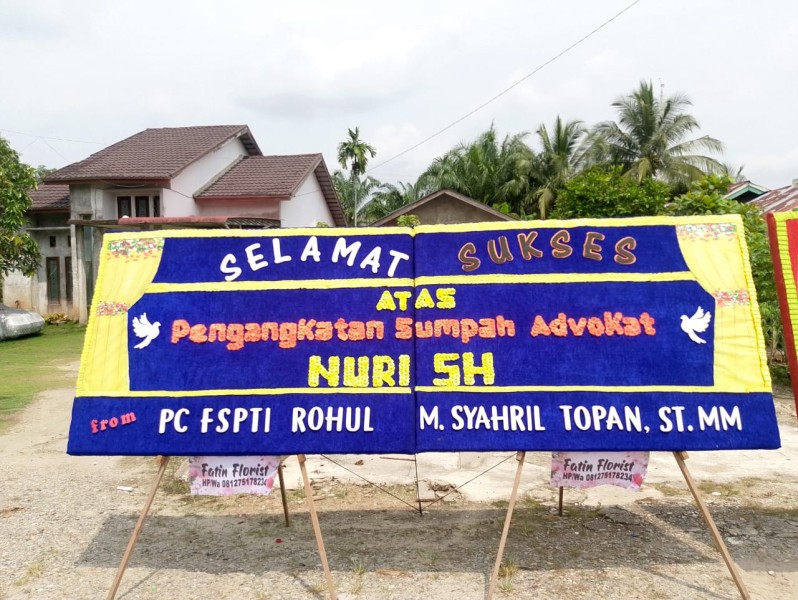 LSM KOREK Riau dan Media Okegas.co.id Sampaikan Ucapan Selamat atas Pelantikan Nuri, S.H. sebagai Advokat