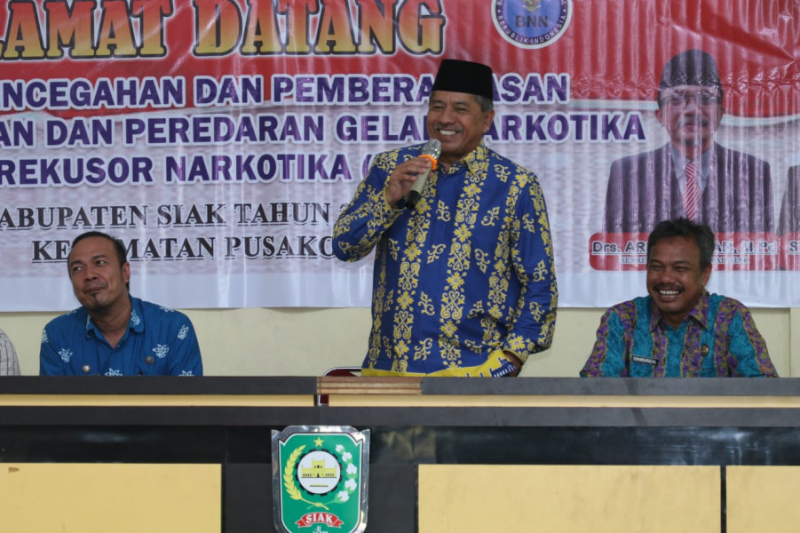 Alfedri Ajak Perangi Peredaran Narkoba Menuju Indonesia Emas