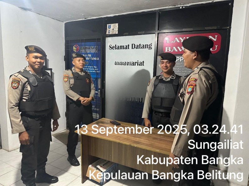 Patroli Perintis Presisi Polres Bangka Cegah Gangguan Kamtibmas