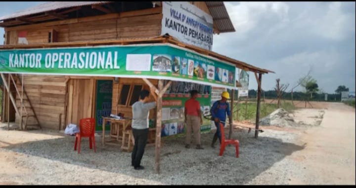 Konsumen Perumahan Villa D' Anfary Regency  di Duga di Tipu Oleh Deplover Pengembang PT Graha Surya Nafana.