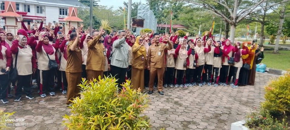 Bupati Anton Targetkan Kebangkitan RTH, Pengelolaan Pertamanan,  Rohul Resmi Beralih ke DLH