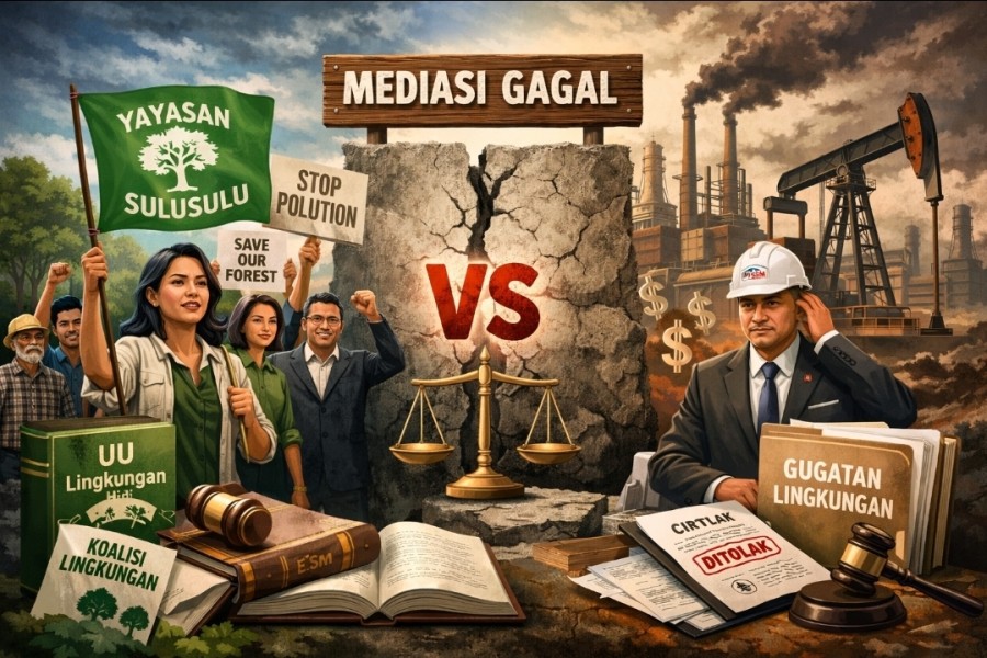 Mediasi Gugatan Yayasan Sulusulu vs PKS PT GSM Temui Jalan Buntu: Penggugat Siapkan Langkah Intervensi Massal Bersama Koalisi Lingkungan
