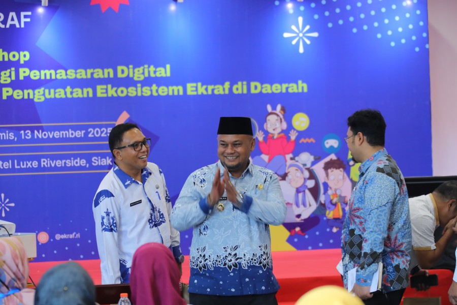 Pemkab Siak Dorong UMKM dan Ekraf Manfaatkan Teknologi dan Strategi Pemasaran Digital