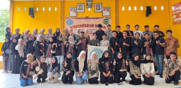 MUBES XI IMAPALA PEKANBARU TETAPKAN ARDIAN FARMADI SIREGAR SEBAGAI KETUA UMUM TERPILIH YANG KE 11