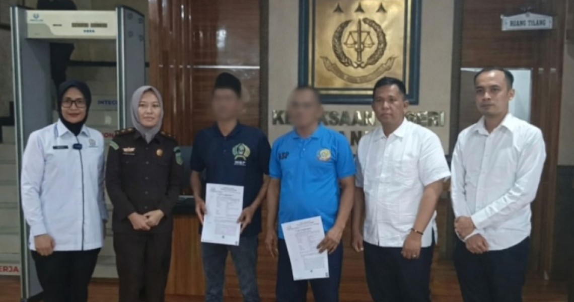 Perkara Kasus Penadahan Dihentikan Kejari Pekanbaru Lewat RJ, Dua Tersangka Bebas