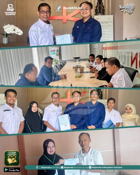 Percepatan Pajak Daerah Melalui Distribusi SPPT PBB-p2 Buku 4 Dan5 Bapenda kampar