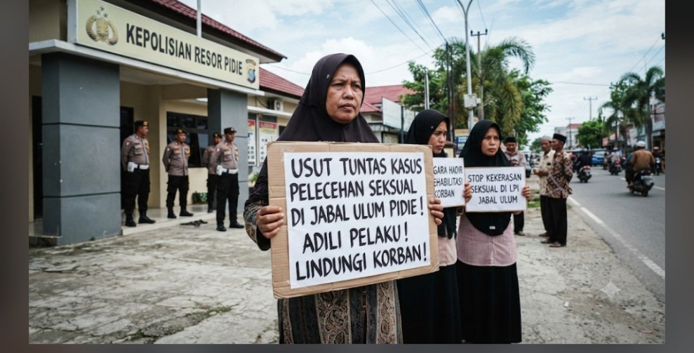 Dugaan Pelecehan Seksual di Jabal Ulum Pidie, Aktivis Desak Aparat Usut Tuntas dan Negara Hadir Rehabilitasi Korban