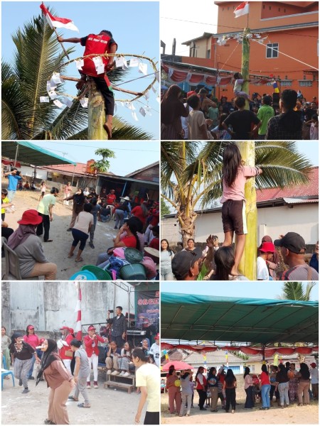 Semarak HUT ke-81 RI, Warga RT 04/RW 02 Pasir Putih Gelar Beragam Perlombaan