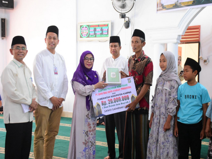 Safari Ramadhan Di Gunung Sahilan, Wakil Bupati Kampar Dr Misharti S.Ag M.Si ; Bersatu, Solid Wujudkan Cita-cita Kabupaten Kampar 