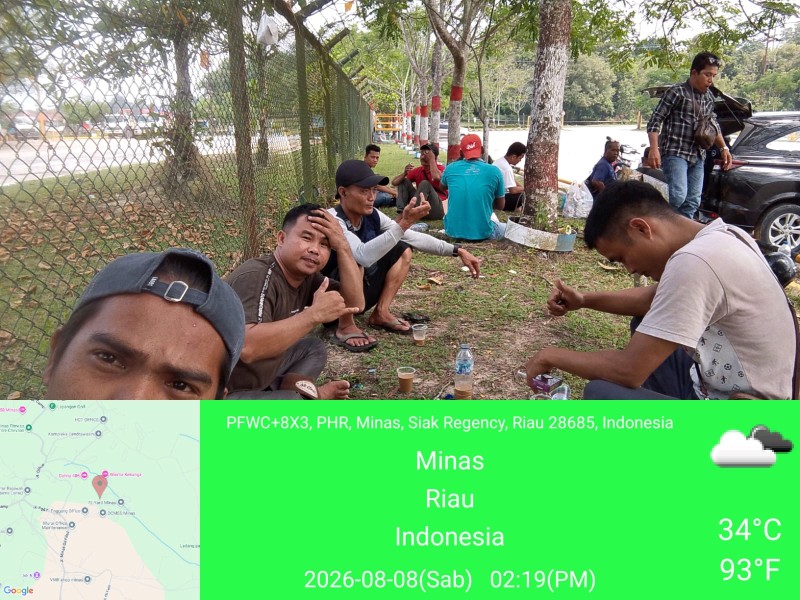Buruh Security PT BKP Tuntut Pesangon dan BPJS Ketenagakerjaan, Mediasi di Polsek Minas Buntu