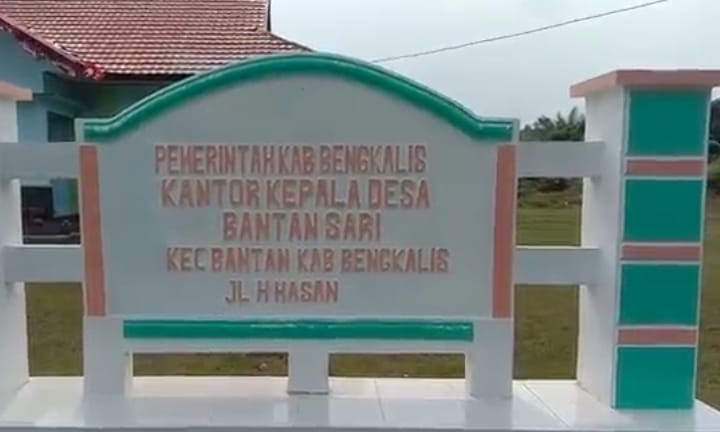 LSM-KPK RIAU SOROTI DUGAAN PENYIMPANGAN DANA DESA BANTAN SARI