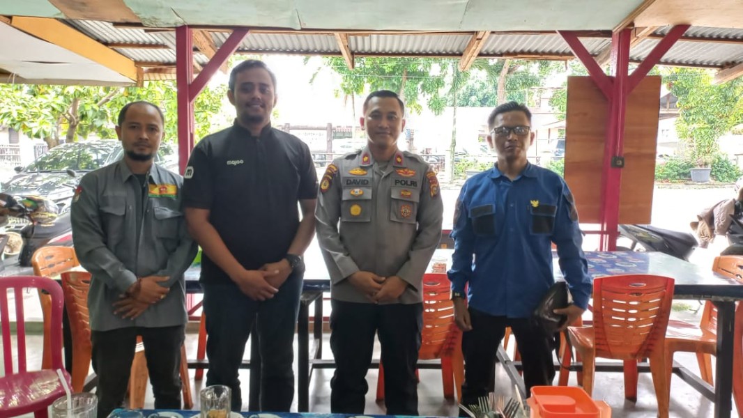 Laskar RMRB Dukung Program Kapolsek Bukit Raya Kompol David Ricardo yang 