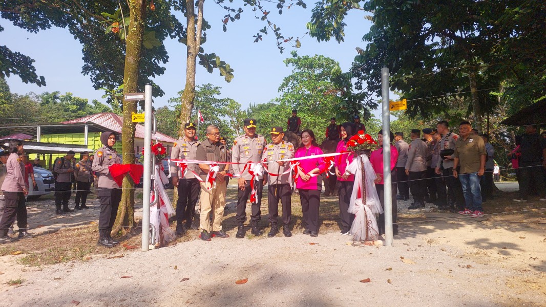 Kapolda Riau Buka Jalan Baru Konservasi Gajah, Breeding Area Resmi Berdiri di Minas
