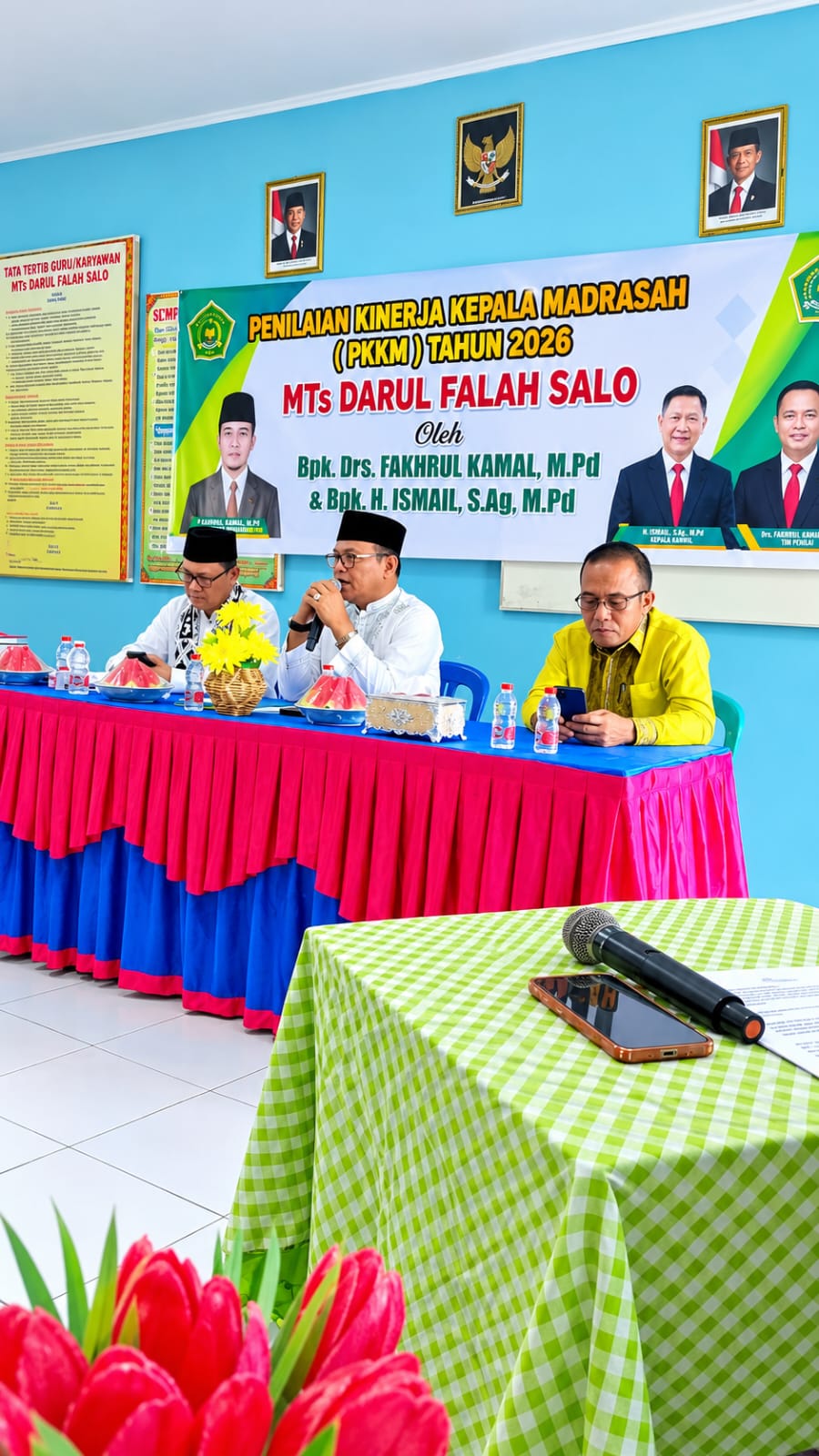 *MTs DARUL PALAH SALO LAKSANAKAN PENILAIAN KINERJA KEPALA MADRASAH (PKKM) TAHUN 2026*