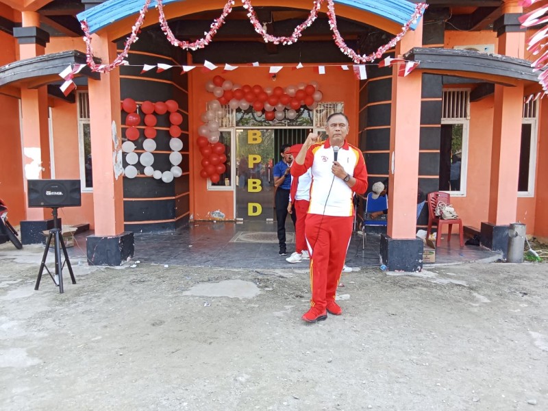 BPBD Rohil Gelar Berbagai Perlombaan Semarak HUT RI Ke-80 Tahun 2025