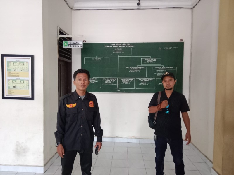 Laskar RMRB Geram, Kantor Camat Mandau Kosong, Pelayanan Tak Jelas