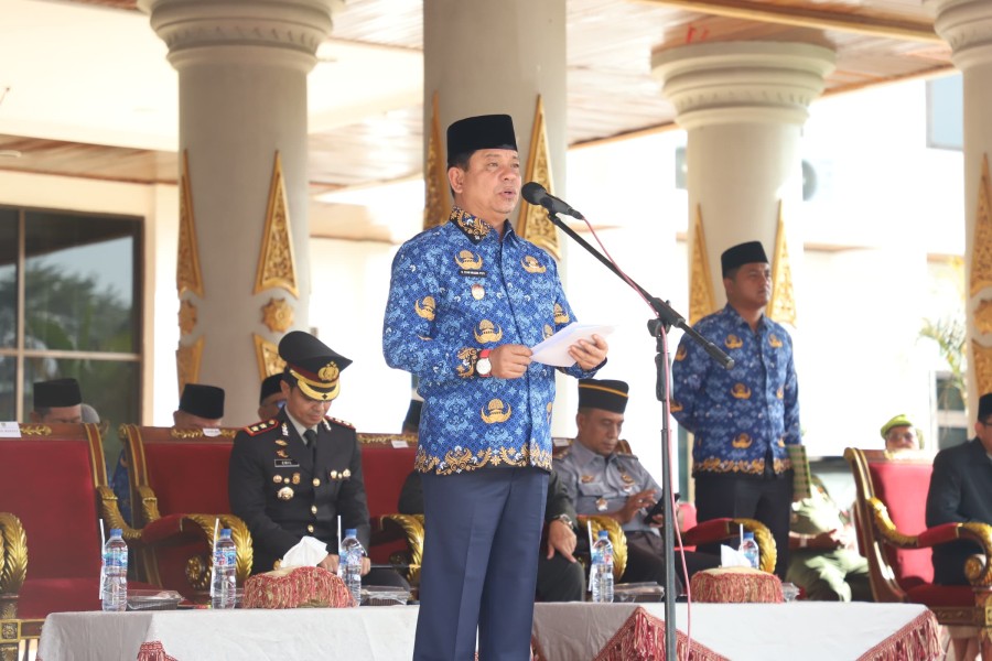 Wabup Rohul Syafaruddin Poti Pimpin Upacara Peringatan Hari Lahir Pancasila 2025
