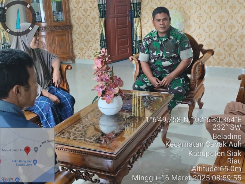 Komsos Serda Kadafi di Belading, Warga dan TNI Satukan Langkah untuk Masa Depan Sabak Auh
