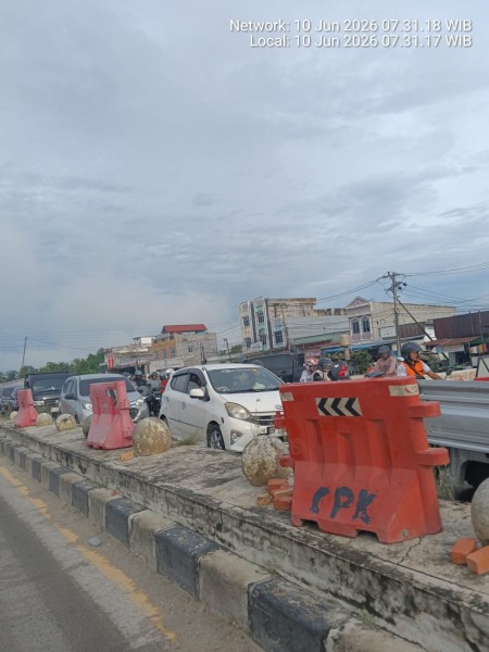 Yayasan Mapelhut Jaya Prihatin Kondisi Jalan Nasional Pekanbaru–Bangkinang di Ruas Rimbo Panjang