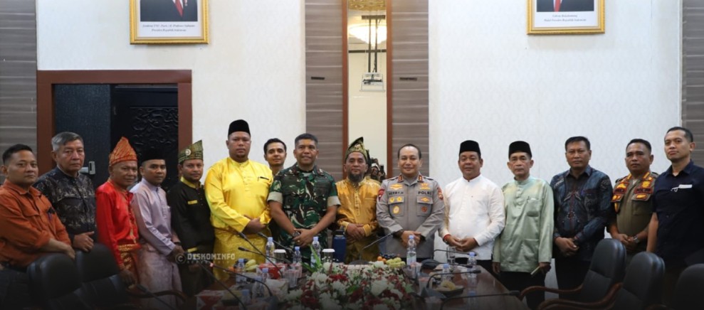 Wabup Rohul sambut Kunjungan Kapolda Riau: Mediasi konflik Agraria di Tambusai Utara