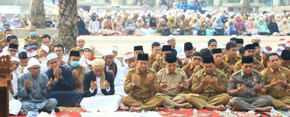 Pemkab Rohul gelar Shalat Istisqo', sebagai upaya kurangi kabut asap dan kemarau panjang