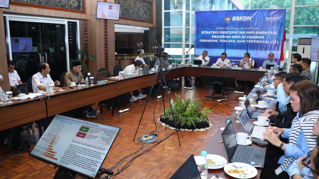 Rifqi Maulana Tawarkan Solusi Win-Win dalam Forum Badan Strategi Kebijakan Dalam Negeri soal MBG 3T