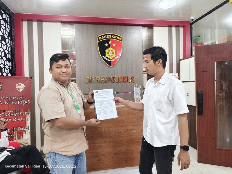 Ketua Umum LSM AMATIR Diduga Minta Hentikan Kritik, LHI Riau Tetap Laporkan Dugaan Korupsi UIN Suska ke Polda