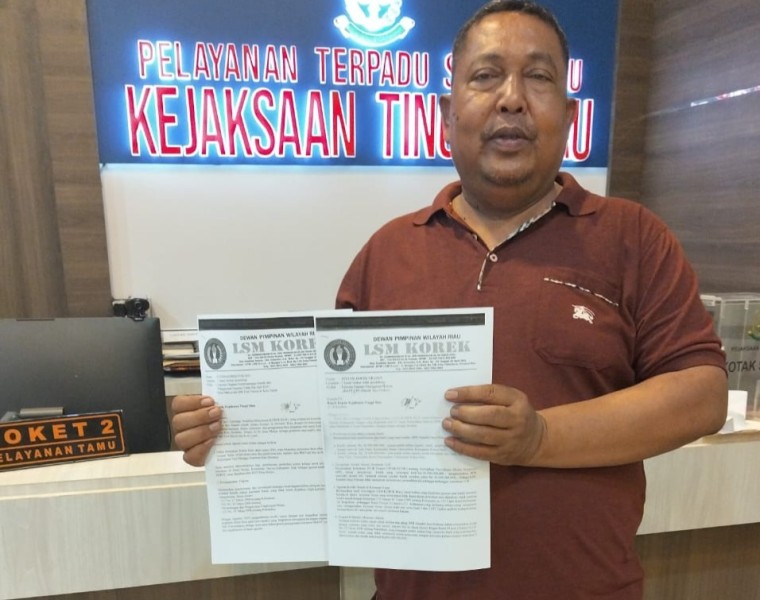 LSM KOREK Riau Pertanyakan Laporan Dugaan Surat Agunan Dalam Kawasan Hutan