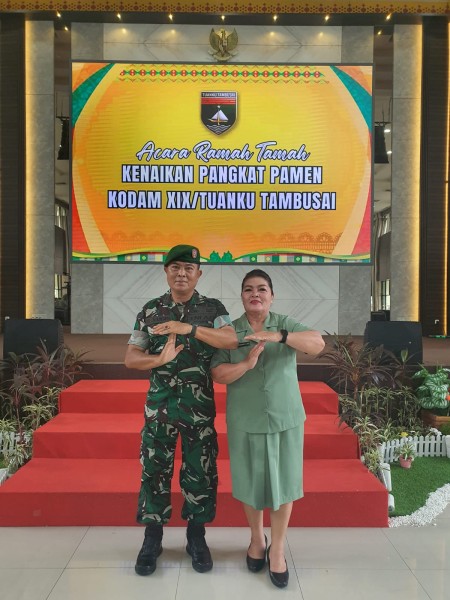 Ucapan Selamat atas Kenaikan Pangkat Salamat Lubis